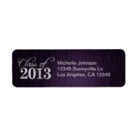 Elégante classe violet et argent de 2013
