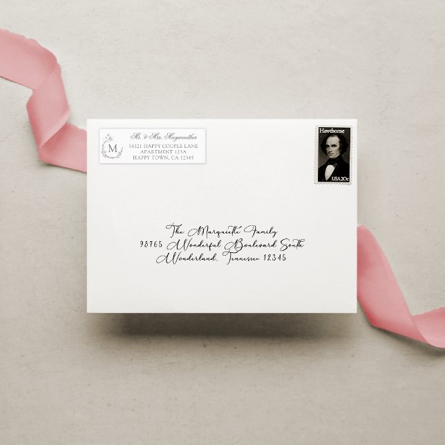 Étiquette Élégante couronne argentée blanche de forme botani (Créateur téléchargé)