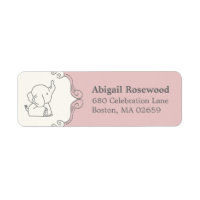 Élémentaire Bébé Éléphant | Adresse de Baby Shower