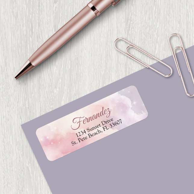 Étiquette Elle est sur un nuage pour la fête de mariage (Créateur téléchargé)