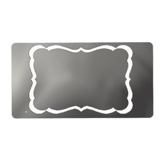 Étiquette Emballage Chalkboard pour Étiquettes.... (Devant)