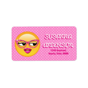 Étiquette Emoji Flirty Girl ID227