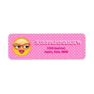 Étiquette Emoji Flirty Girl ID227
