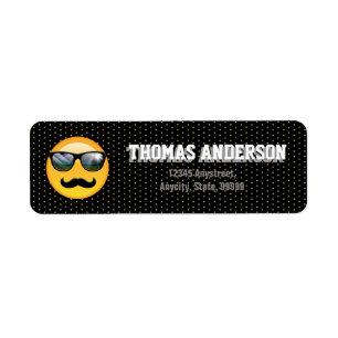 Étiquette Emoji Super Shady ID230