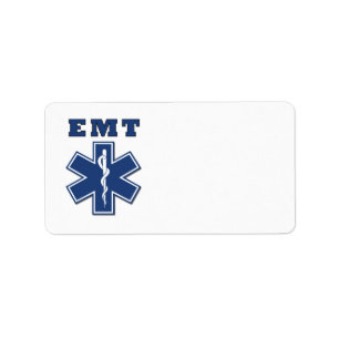 Étiquette EMT Star of Life