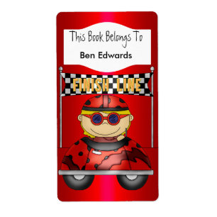 Étiquette Enfants Réserver Étiquettes Stickers Voi