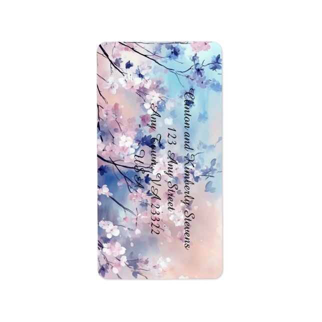 Étiquette Ensemble d'étiquettes pour boissons et aliments Ai (Devant)