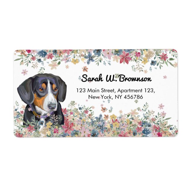 Étiquette Entlebucher Mountain Chien Chien Chien Chiot jeu (Devant)