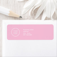 Entreprise moderne Logo Entreprise Pink