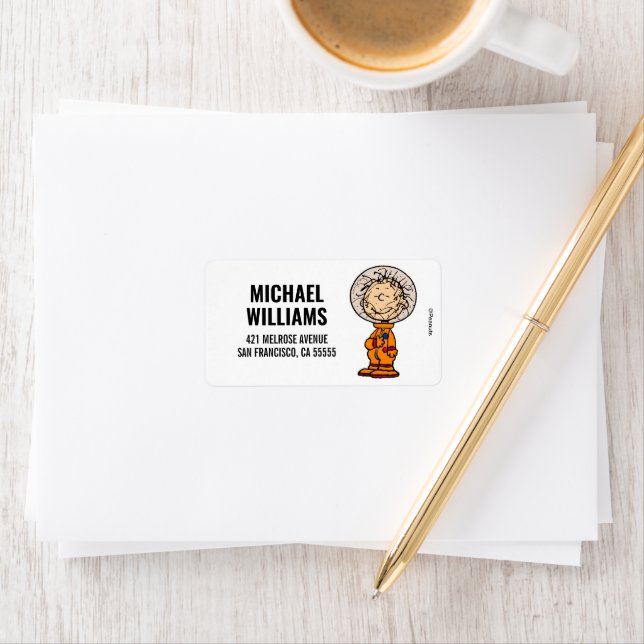 Étiquette ESPACE | Astronaut Pigpen (En situation)