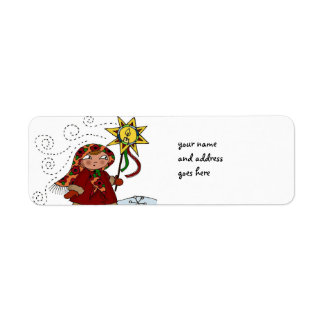 Étiquette Étoile de Noël ukrainienne