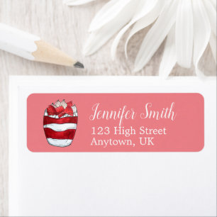 Étiquette Eton Mess Strawberry Meringue Royaume-Uni