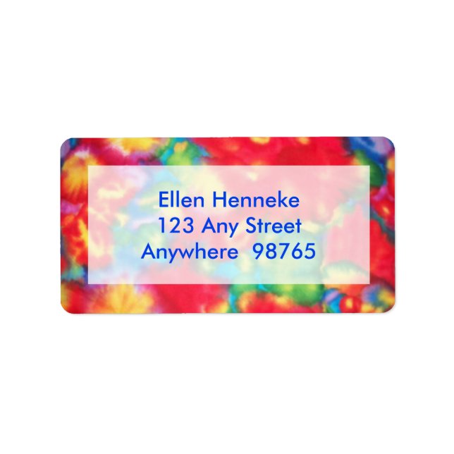 Étiquette Étrange brune (Devant)