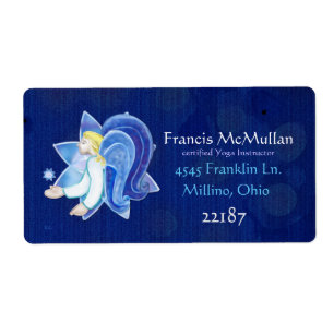 Étiquette Êtres célestes Angel Folk Art GRANDE ENTREPRISE