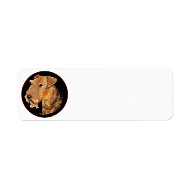 Étiquette Étude de tête sur le noir (Devant)