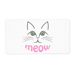 Étiquette Face de chat