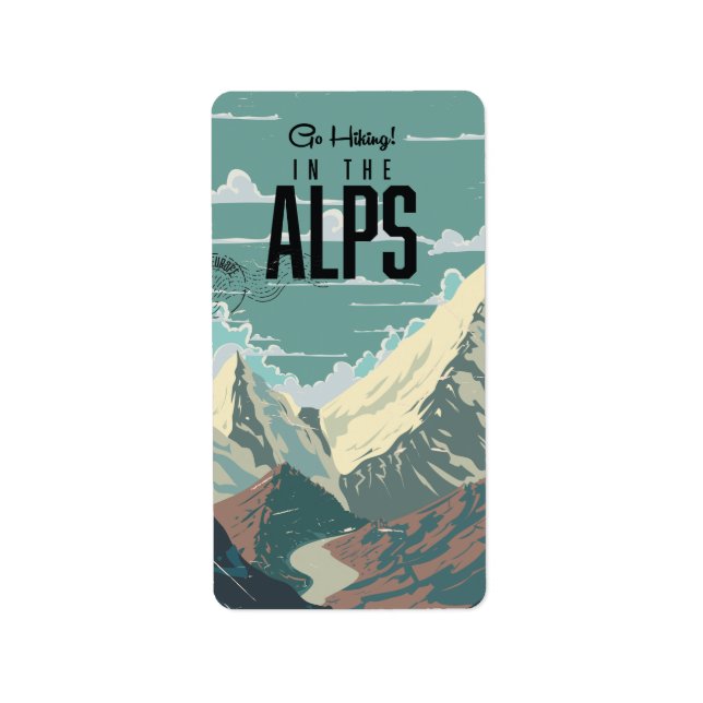 Étiquette Faire de la randonnée dans les Alpes (Devant)