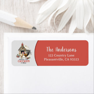 Étiquette "Faire une liste, le poulet deux fois" Puns Noël