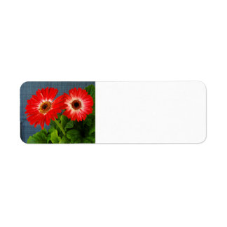 Étiquette Faisée rouge