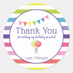 Étiquette faite sur commande de cadeau