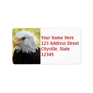 Étiquette Falln Bald Eagle Liberty