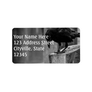 Étiquette Falln Cemetery Crow