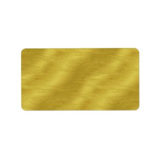Étiquette Faux Gold Foil Texture Arrière - plan Sparkle Modè