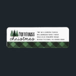 Étiquette Ferme Christmas Buffalo Adresse de retour de la de<br><div class="desc">Étiquettes d'adresse de retour des buffles de Noël des fermiers - Vous pouvez facilement utiliser notre modèle pour personnaliser vos étiquettes d'adresse de retour. Les étiquettes font partie d'une collection. Conçu par : Beverly Bainbridge Homespun Cottage Designs E : homespuncottagedesigns@gmail.com</div>