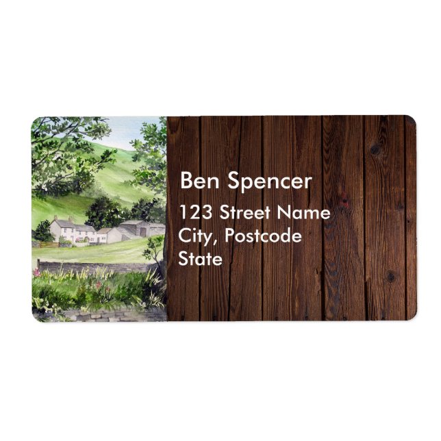 Étiquette Ferme près de Thirlmere Peinture Mariage (Devant)