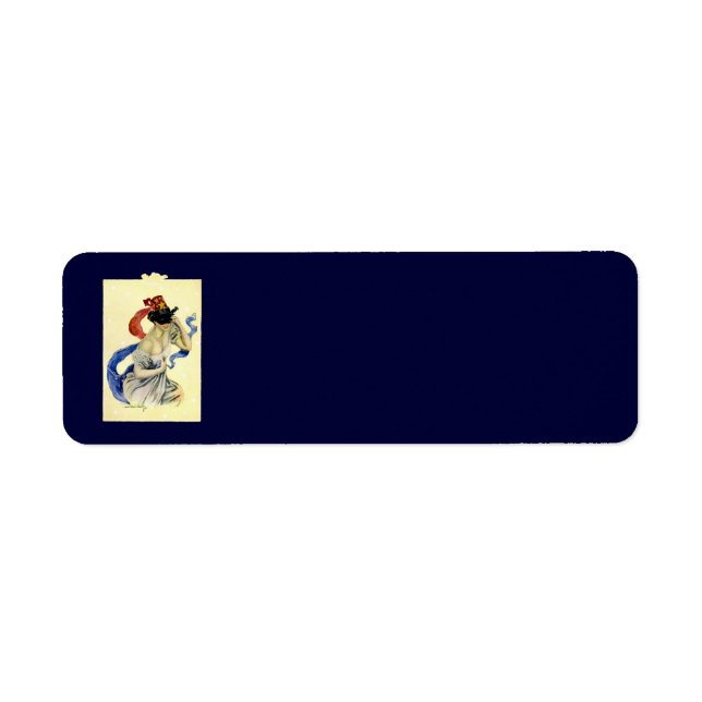 Étiquette Fête de masques patriotique de la fête nationale a (Devant)