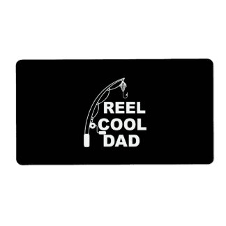 Étiquette Fête des pères Reel Cool Papa