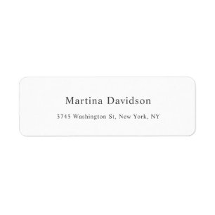 Étiquette Fiches classiques créatives originales de