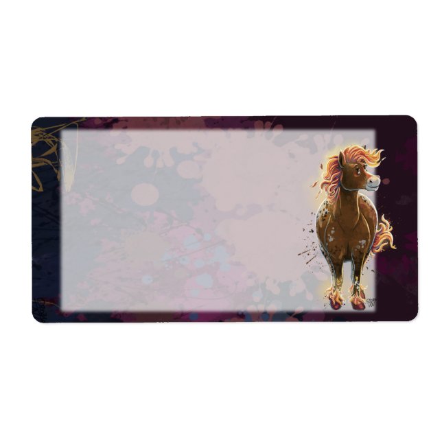 Étiquette Fire Horse (Devant)