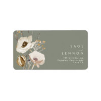 Fleur sauvage lunatique | Sage Wedding Adresse RSV