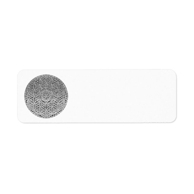 Étiquette FLEURS DE VIE - Médaille Argent (Devant)