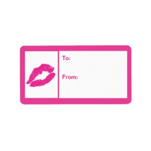 Étiquette Flirty Kiss