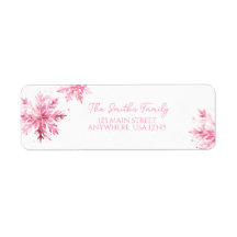 Flocon de neige Aquarelle hiver ONE derland Annive