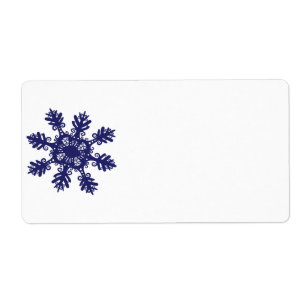 Étiquette Flocon de neige II