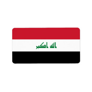 Étiquette Flot d'Iraq