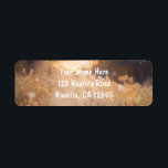 Étiquette Flower Field Rustic Mariage campagnard Invitation<br><div class="desc">Flower Field Rustic Mariage campagnard Invitation Étiquette. Customisez avec tout texte. Éléments correspondants disponibles.</div>