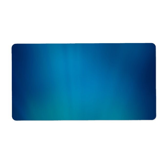 Étiquette Flux sous-marin bleu profond (Devant)