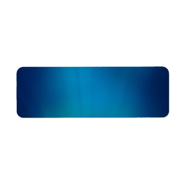 Étiquette Flux sous-marin bleu profond (Devant)