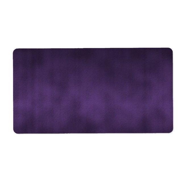 Étiquette Fond d'art ombré gothique violet (Devant)