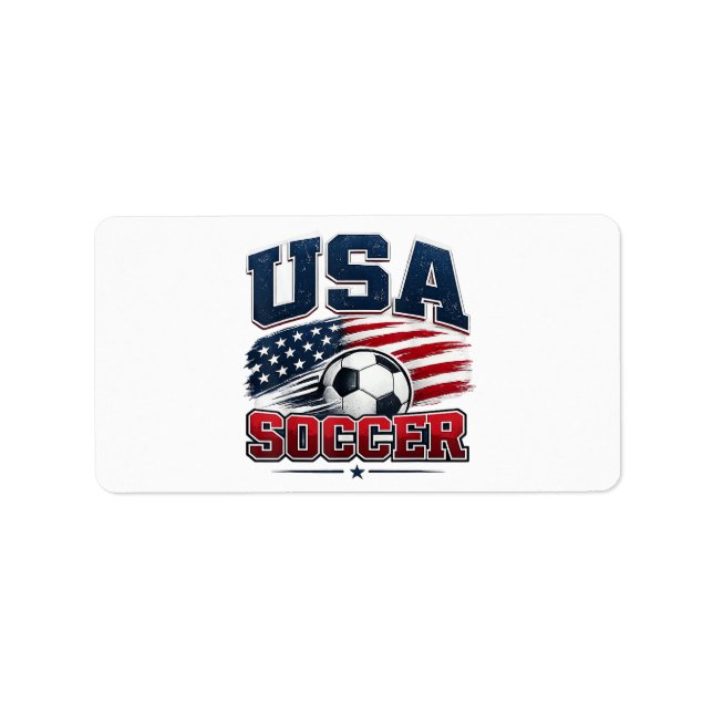 Étiquette Football 2026 États-Unis (Devant)