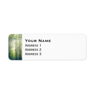 Étiquette Forêt mystique