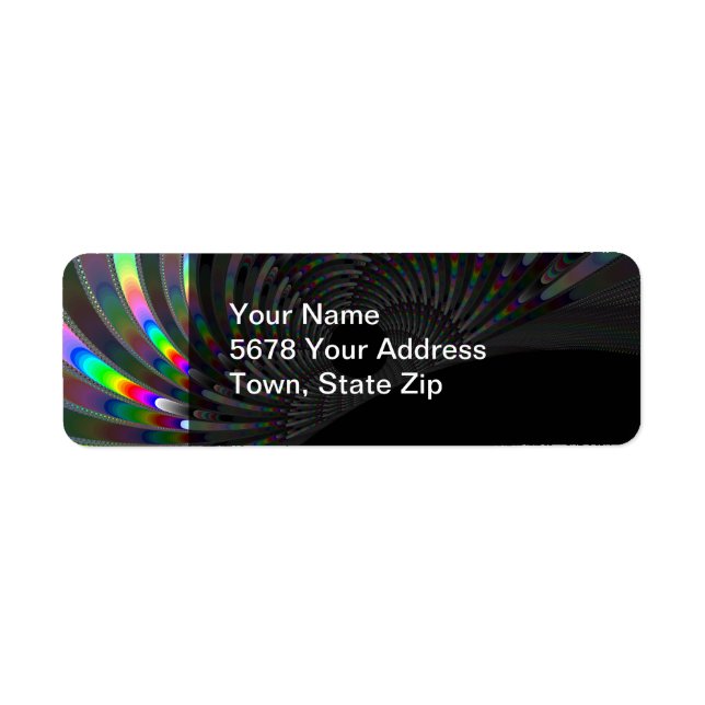 Étiquette Fractage Art déco (Devant)