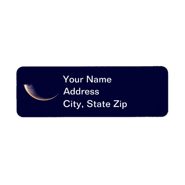 Étiquette Fractal Shofar (Devant)