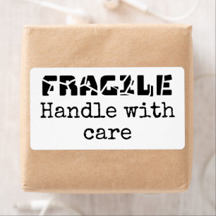 Étiquette Fragile
