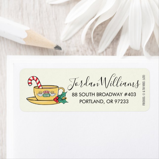 Étiquette FRIENDS™| Musique des Fêtes de Perk Central (En situation)