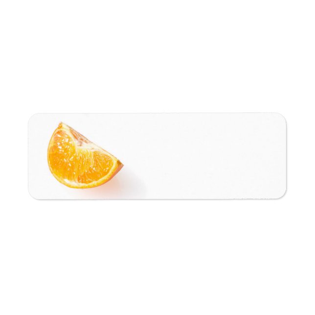 Étiquette Fruit orange (Devant)